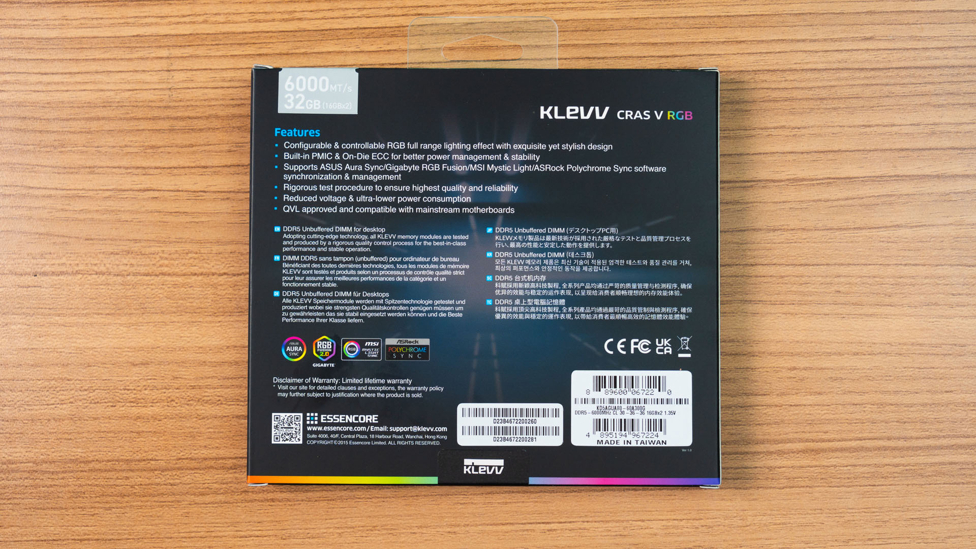 KLEVV CRAS V RGB 2