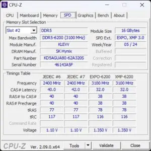 KLEVV CRAS XR5 RGB EXPO profiles