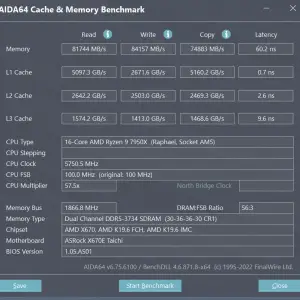 G.Skill Trident Z Neo DDR5 6000 CL30 1 1 for MCLK UCLK and tightened timings