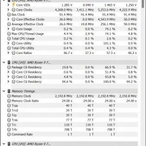 Idle temp at 45