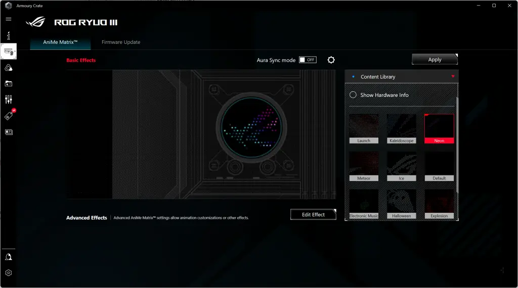 ROG Ryuo III 360 ARGB Software 2
